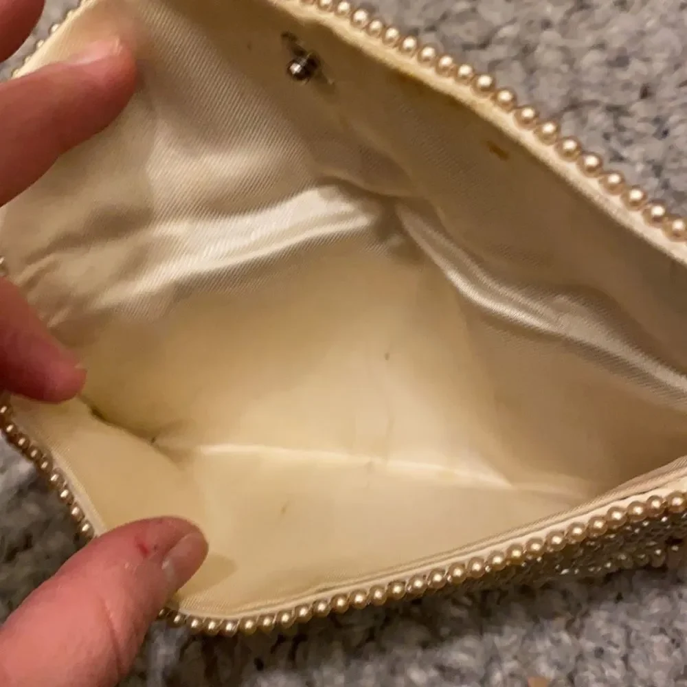 SMALL beads wallet / pouch.